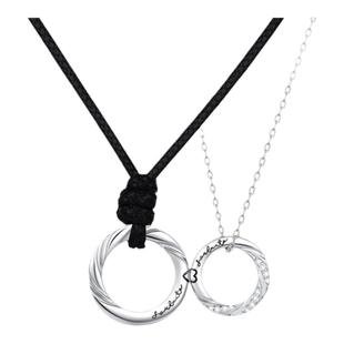 Fanci范琦 恋爱频率情侣项链蜡绳款轻奢小众设计感生日礼物