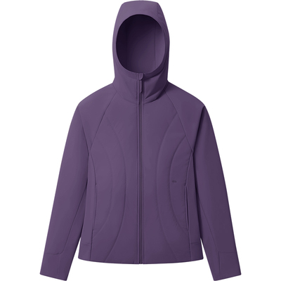 蕉下连帽运动气绒女25年秋冬新款