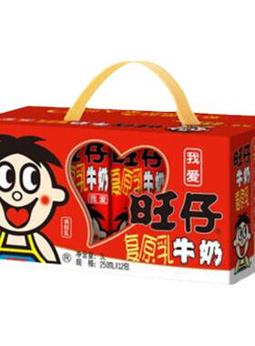 旺仔牛奶复原乳250mlx12盒装