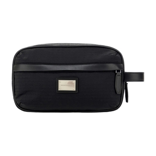 EMPORIO ARMANI/阿玛尼26秋季新款男士长方形拉链满印轻便手拿包