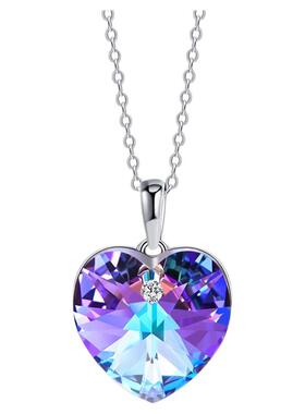 布兰琪水晶圆形女爱心水滴