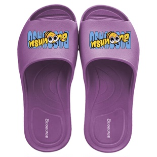 步术中国台湾进口男女儿童卡通EVA凉拖鞋亲子一家居浴室防滑洗澡