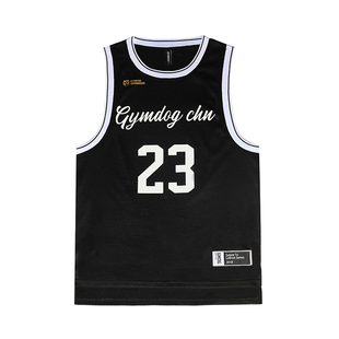 GYMDOG23号篮球背心男夏季运动健身跑步训练宽松网眼无袖T恤衣服