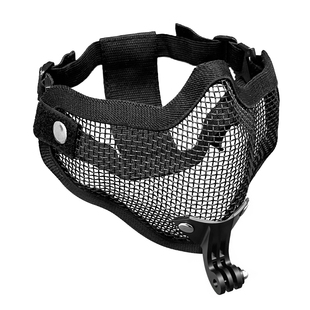 适用大疆Action6/5/4头戴面具支架第一视角拍摄配件影石Acepro2运动相机手机支架头带头戴式面罩口罩骑行配件