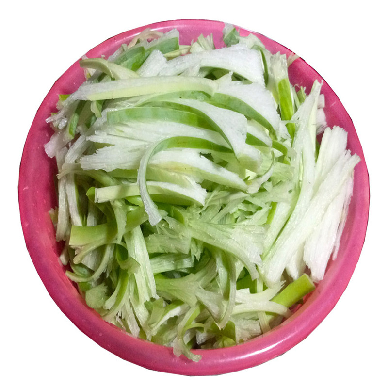 新鲜现摘广菜白玉荷干火锅配菜