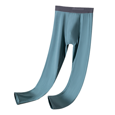 纯棉秋裤男士保暖裤打底毛线裤冬