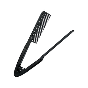 蓬松高颅顶神器发根蓬松梳V型梳子发夹男士专用造型发梳美发工具