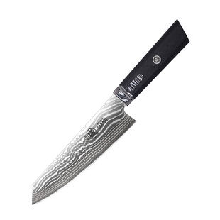 三本盛日本进口大马士革粉末钢刺身专用刀具切付刀主厨刀牛刀锋利