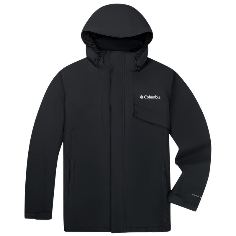 哥伦比亚户外25秋冬新品男女银点抓绒内胆三合一防水冲锋衣XE9099