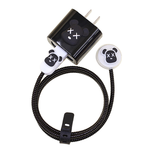 适用苹果Series11 S10/9磁吸手表数据线保护套WatchSE3缠线防折断