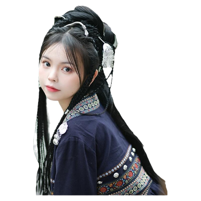 异域苗疆少女发饰套装