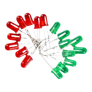 发光二极管LED小灯泡3mm直插式电珠元件包初高中物理电学实验器材 好奇 教学仪器