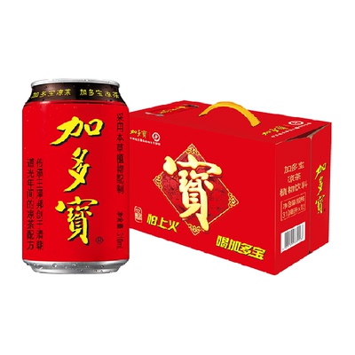 加多宝本草植物凉茶310ml*12罐