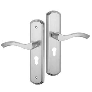 好汉卧室门锁家用通用型不锈钢房门锁室内木门整套黑色门把手手柄