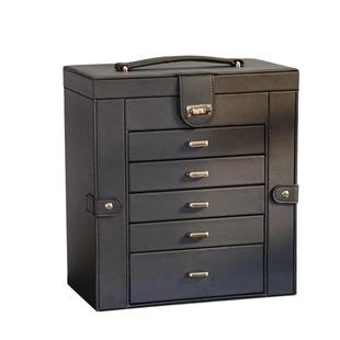 首饰盒2025新款高级欧式公主大容量珠宝首饰收纳盒多层首饰箱家用