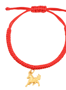 2026马年本命年红绳手链龙马精神