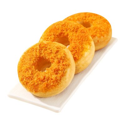 布鲁托岩烧乳酪圈面包芝士肉松贝果夹心面包早餐充饥代餐饱腹零食