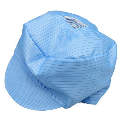 车间无尘防静电开天窗透气小工帽