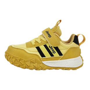 jeep童鞋男童德训鞋女童运动鞋2026新款中大童秋季轻便鞋子儿童鞋