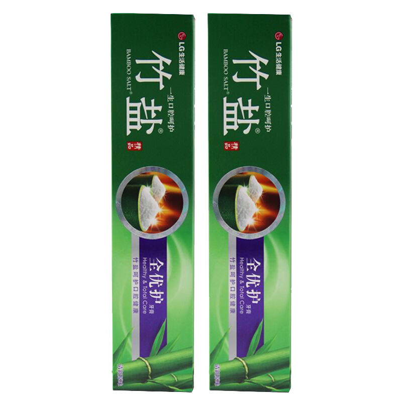 清晰减异味上火竹盐全优护牙膏
