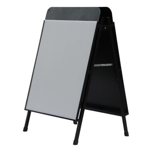 喜茶款户外防风A型双面奶茶店海报架折叠广告展示架落地立牌展板