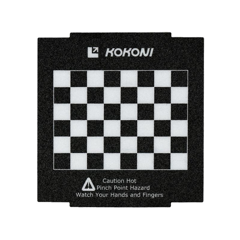 KOKONI 3D打印机配件 3D打印底板 柔性底板 棋盘格标定板注意危险手指夹