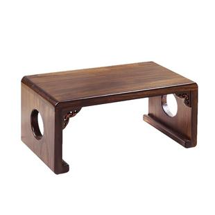 飘窗小桌子榻榻米实木小炕桌日式阳台矮桌复古茶台电脑桌子小茶几