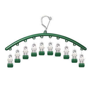 不锈钢多夹子晾衣架家用晒袜子架多功能防风宿舍神器挂钩袜架晾晒