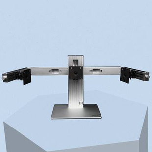 好哆屏智慧三屏桌面显示器支架集成显卡即插即用Y上下左右可调