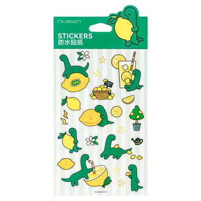 乔古漫联名纽赛防水贴纸