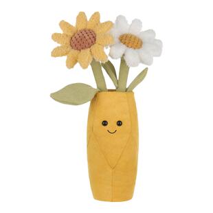 Apricot lamb小雏菊花瓶盆栽玩偶抱公仔毛绒玩具娃娃生日礼物女生