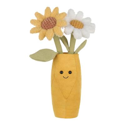 Apricot lamb小雏菊花瓶盆栽玩偶抱公仔毛绒玩具娃娃生日礼物女生
