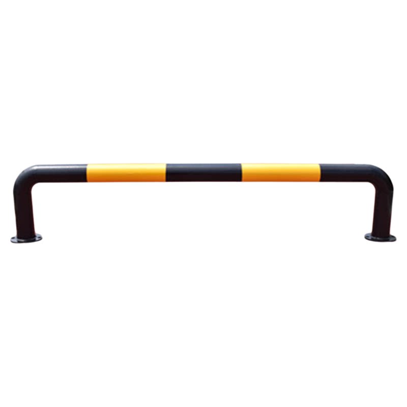 2米钢管挡轮杆停车场防撞杆2米定位器止退器U型钢管挡车器防护栏