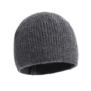 瓜皮帽男款大头围经典短款纯色秋冬保暖地主帽针织毛线帽雅痞冷帽