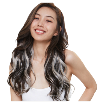 LUCYLEE染发片隐形高温丝