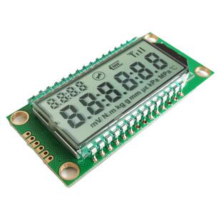 大连奇耘-40度超低温6位8字段码LCD液晶模块断码LCM模组GDM0689