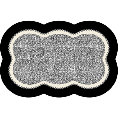 2026新款仿亚麻浴室地垫吸水卫生间门口进门防滑脚垫家用地毯卫浴