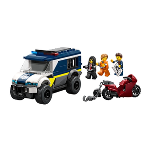 乐高官方旗舰店正品60479警察大追捕运囚车积木儿童益智玩具礼物