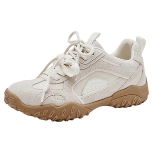 Dickies女鞋登山鞋2025新款秋冬加绒德训鞋户外休闲百搭丑萌鞋女