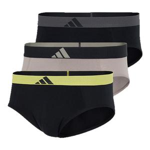 Adidas阿迪达斯男士内裤运动纯棉舒适速干防摩擦三角短裤3条装