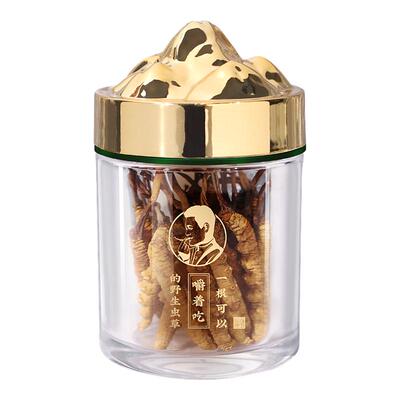 国坤堂野生冬虫夏草礼盒干货