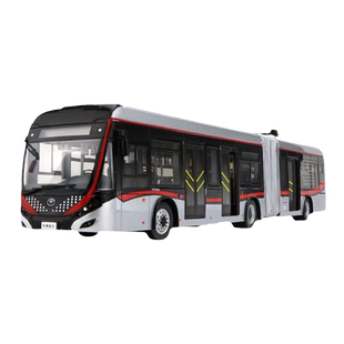 1：42 原厂宇通客车模型双源无轨电车 上海中运量 BRT 合金公交