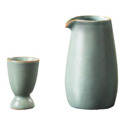 东道汝窑茶杯分酒器小巧玲珑