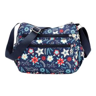 2024新款日韩尼龙帆布妈妈布包牛津布单肩斜挎妈咪外出百搭女士包