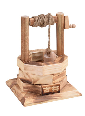 桌面摆设竹木创意儿童礼物工艺品