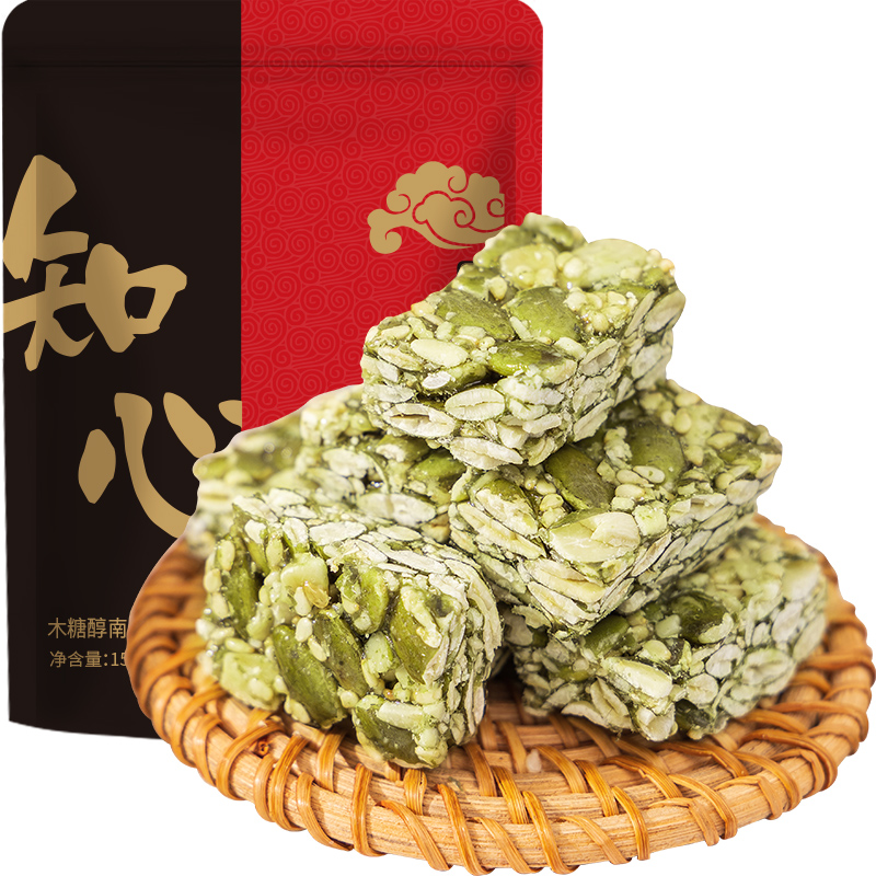 木糖醇南瓜子仁酥南瓜籽仁無(wú)糖精芝麻酥糖專用糖尿人糖友控零食品