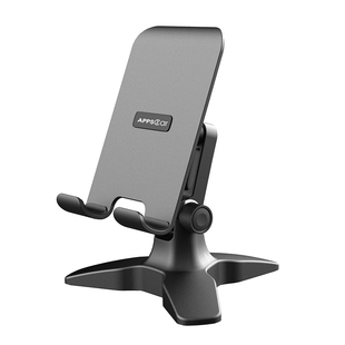 APPS2Car手机平板桌面支架三角支撑架创意懒人支架金属加重折叠手机支架可调节电话充电手机平板支架