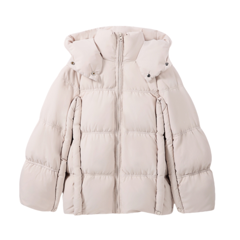 善元童装女童鹅绒服中长款亲子冬季儿童极寒超厚羽绒服中大童外套