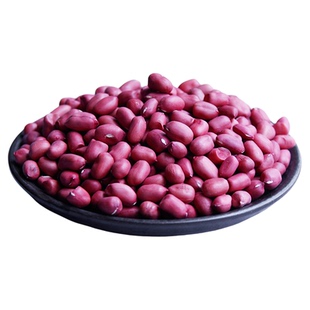 农家老品种手剥红花生米精选特级小粒红皮2斤新鲜晒干红衣花生仁