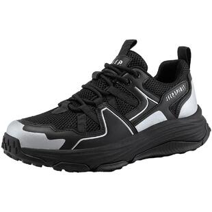 JEEPSPIRIT吉普户外登山鞋男2026新款男鞋透气防滑休闲运动鞋子男